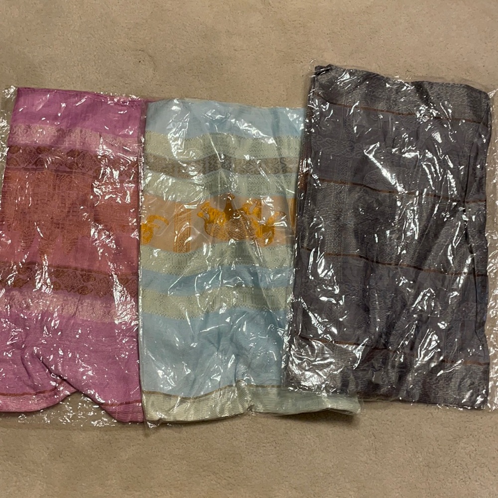 Silk-Like Scarves